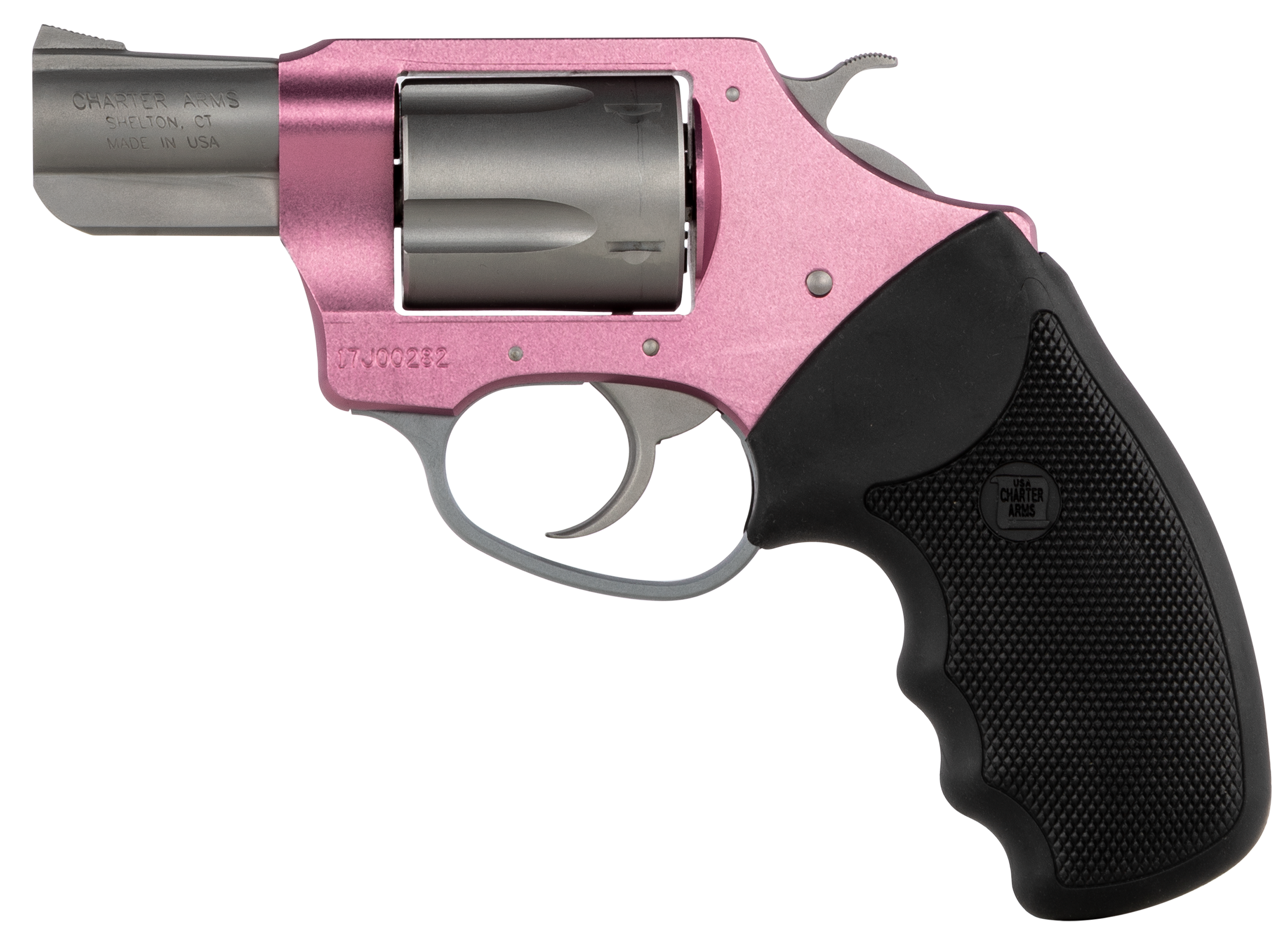 Charter Arms Pink Lady Southpaw 38 Special 2 Inch 5 Shot Pink Aluminum