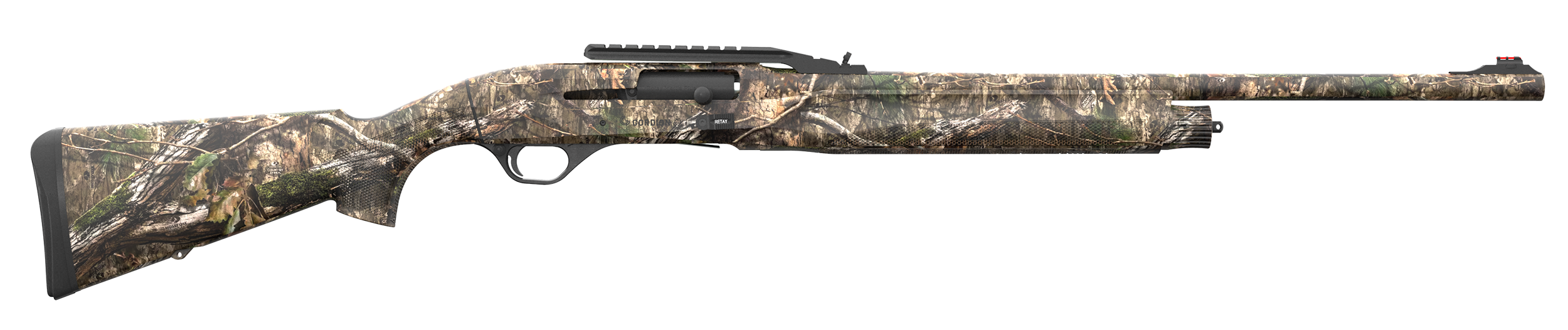 RETAY USA Gordion Slug 12GA, 24in. Barrel, 4rd, Pistol Grip - Mossy Oak Country DNA Camo (GORSLDNA24)