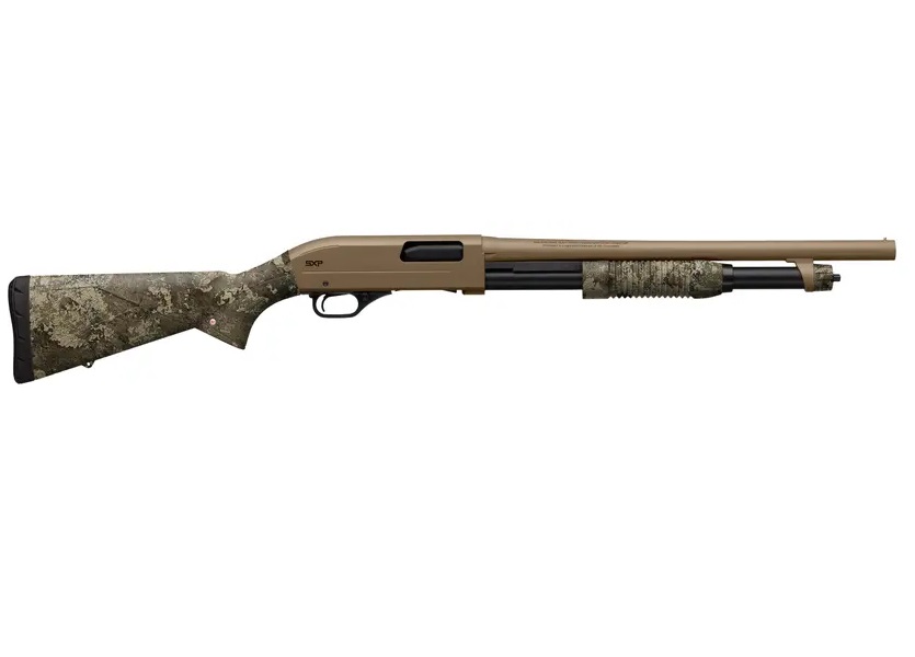 Winchester SXP Defender 20 Gauge 18 Inch 5 Round TrueTimber Strata Camo FDE