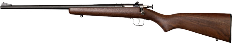 Keystone Crickett Rifle 22 LR 16 in. Walnut - KSA2238LH