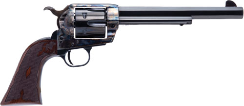 Cimarron Firearms, El Malo 2, 38 Spl/357 Mag, 7.5, 6 round, Case Colored Walnut