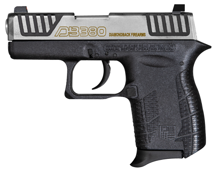 Diamondback DB380 Gen IV 380 ACP 2.8 in 6 Rounds Duo Tone Mint Polymer Stainless