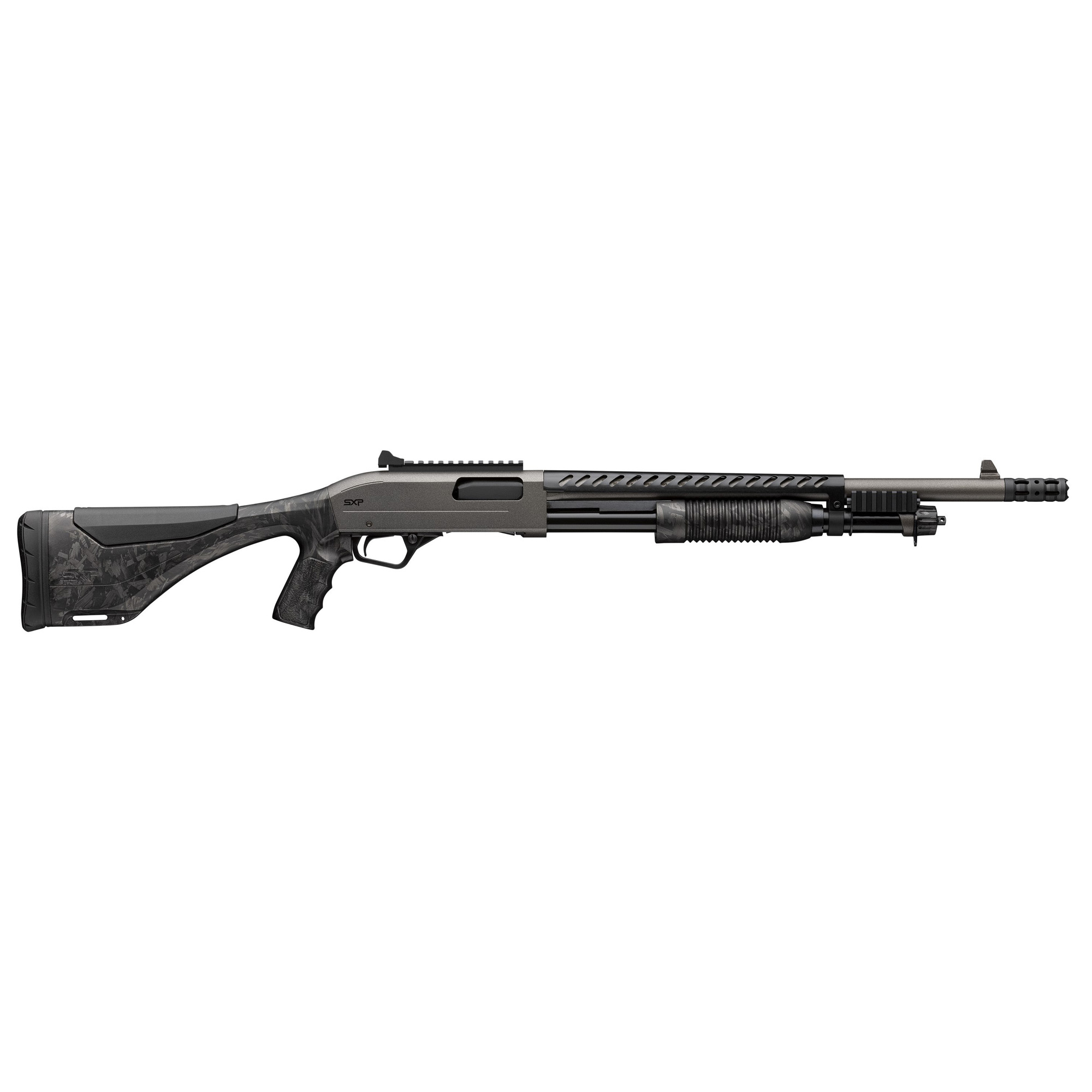 Winchester SXP Woodland Camo 12 Gauge 18 Inch 5 Rounds Flat Dark Earth
