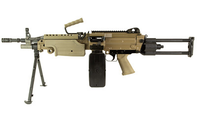 FN M249s Para 5.56 NATO 16.1in 30rd Magazine or 200rd Belt Flat Dark Earth