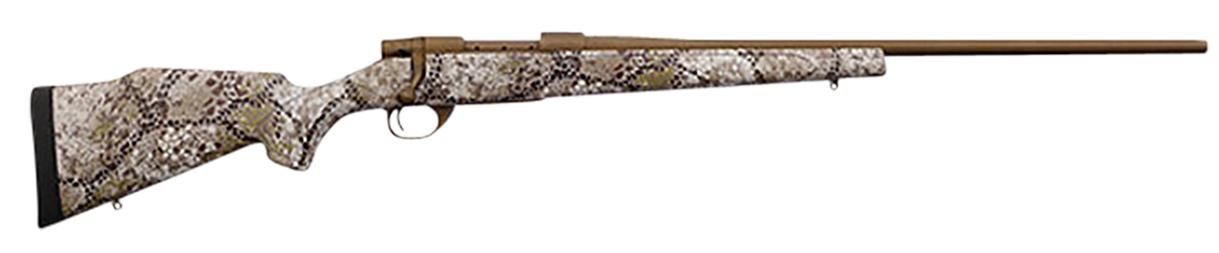 Weatherby Vanguard Badlands 350 Legend 20 in. 3 Rounds Burnt Bronze Camo