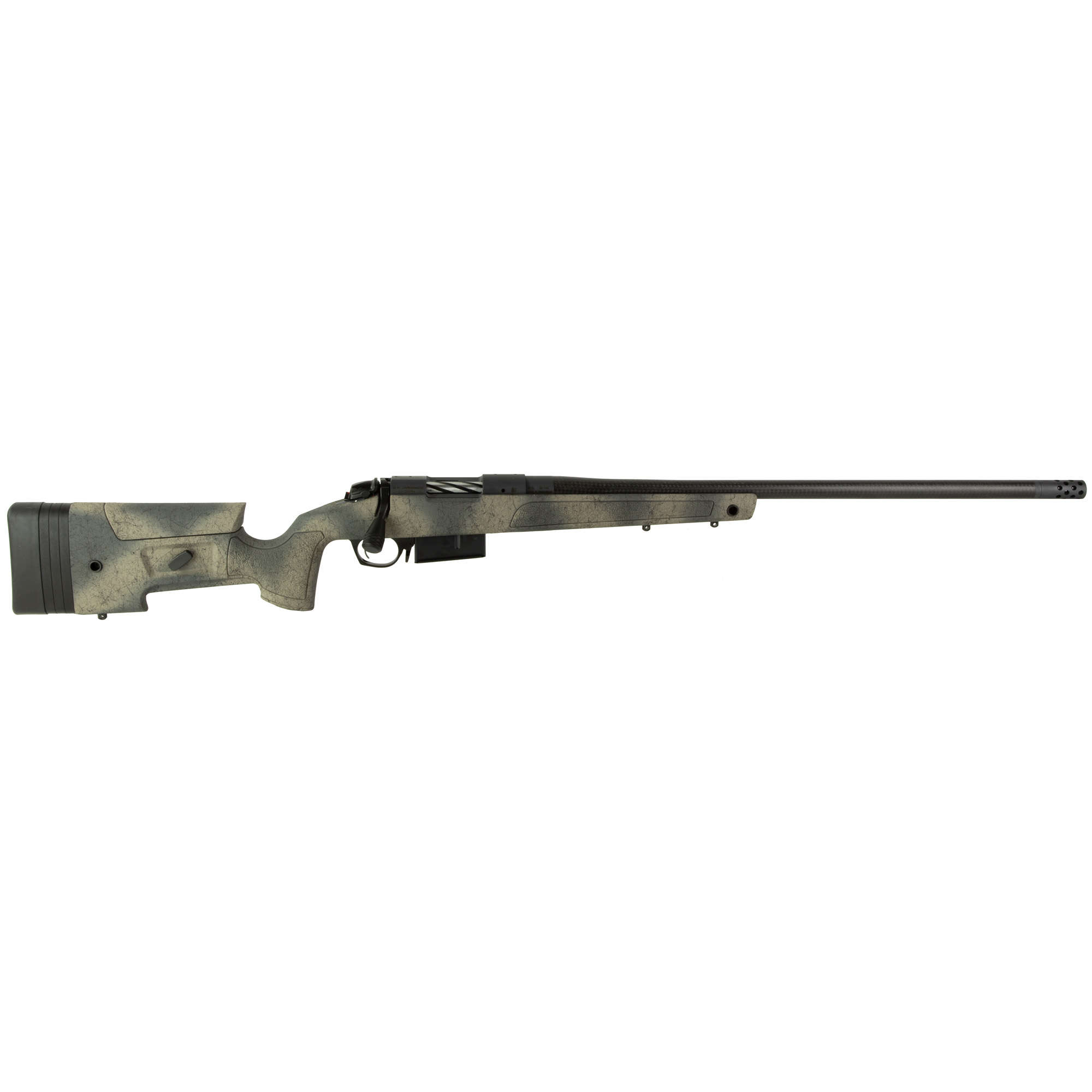 Bergara B14 HMR Carbon Wilderness 6.5 PRC 24" 3 Rounds Cerakote Woodland Camo