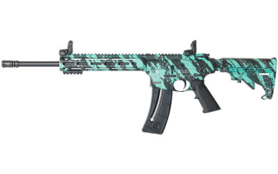 Smith and Wesson M and P15-22 22 Lr 16.5in 25+1 Robin Egg Blue Black Right Hand