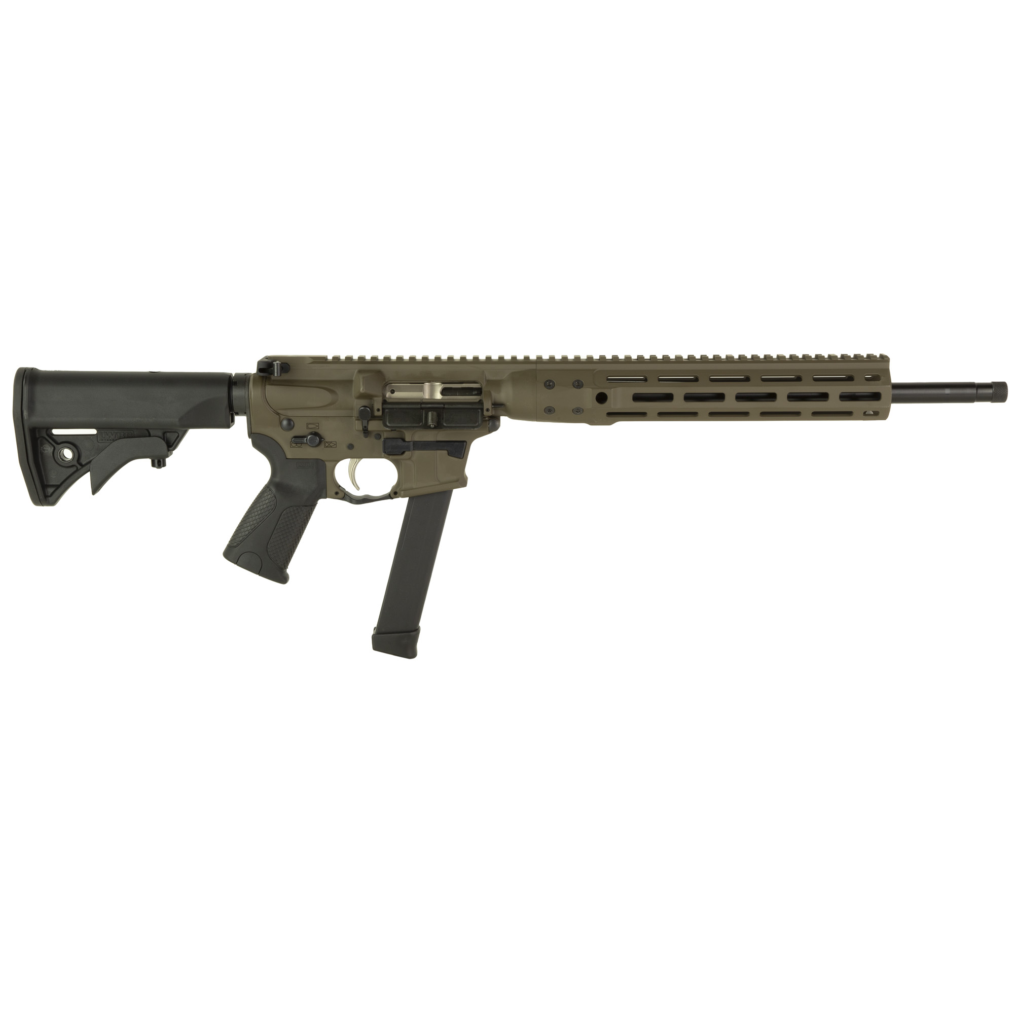 LWRC IC-9 9mm Luger 16in 33+1 Rounds Patina Brown MonoForge Ambidextrous