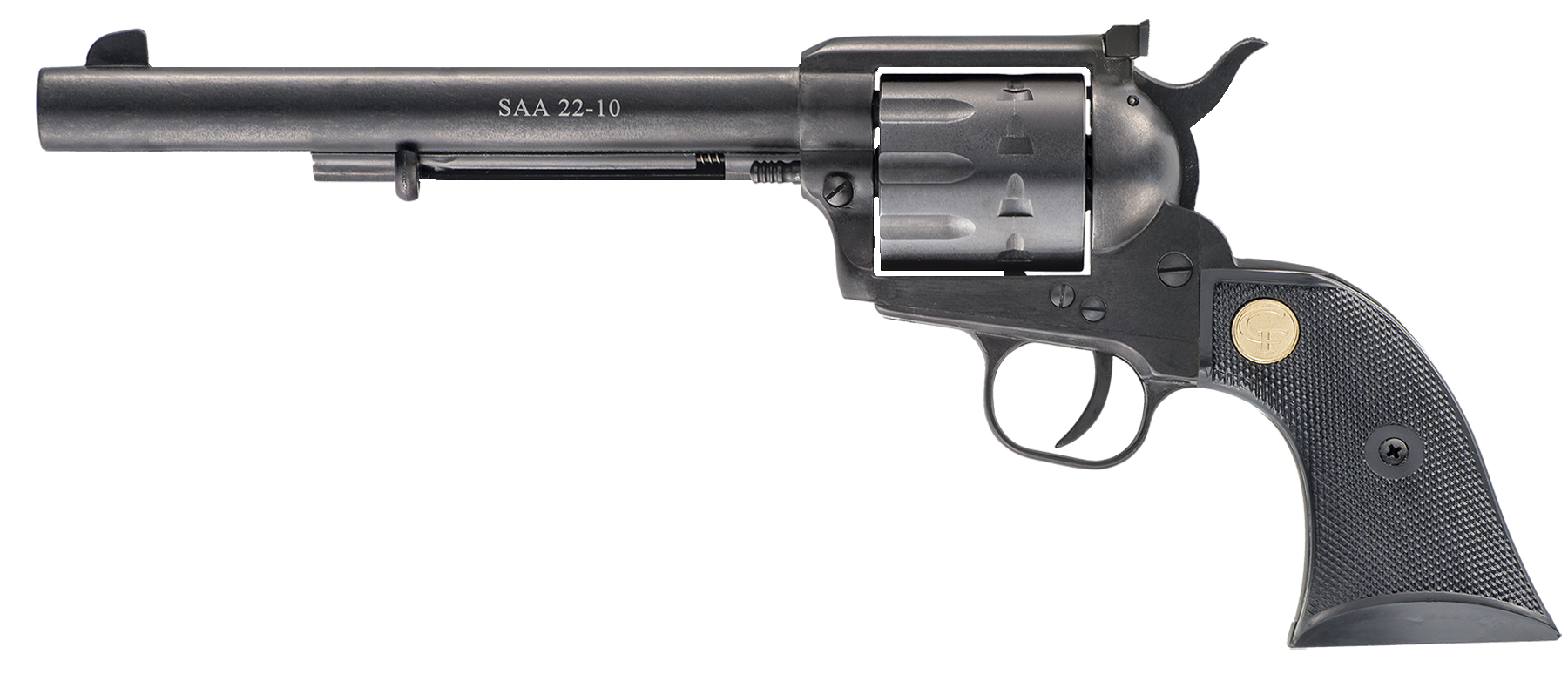 Chiappa Firearms SAA 1873 22 Long Rifle 7.5 Inch 10 Shot Blued Steel Frame