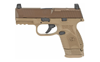 Fn 509c Miniature Red Dot 9mm Luger 3.70 inch 15+1 Flat Dark Earth Optic Ready