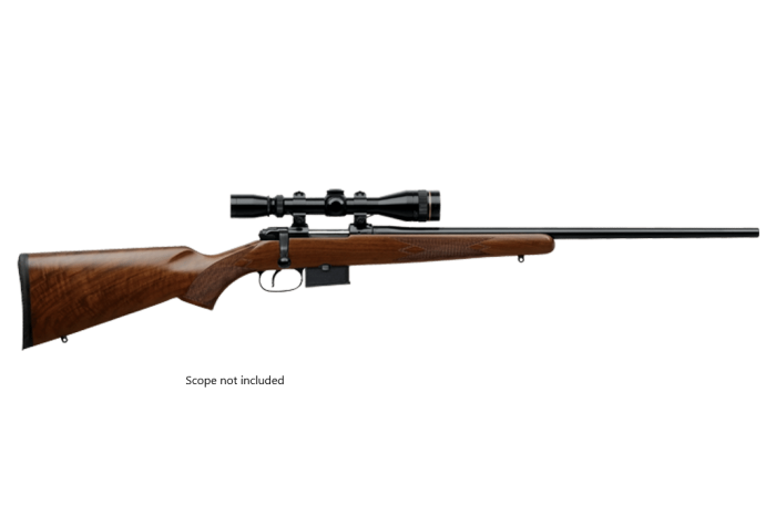 CZ 527 American .22 Hornet 21.8in 5rd Turkish Walnut Finish