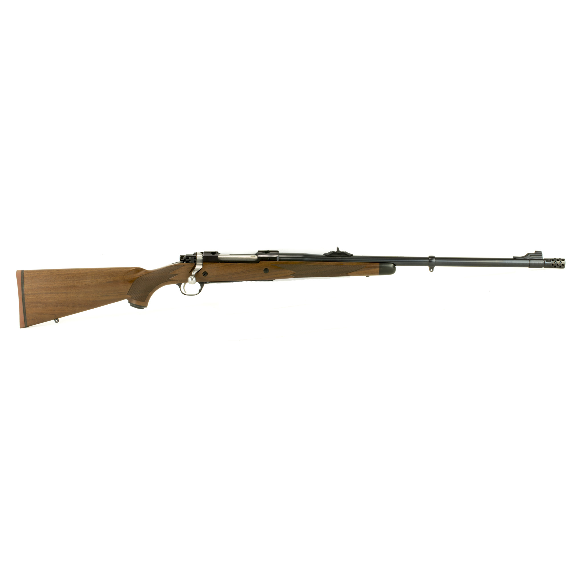 Ruger Hawkeye African 375 Ruger 23 inch 3 Round Satin Blued Walnut