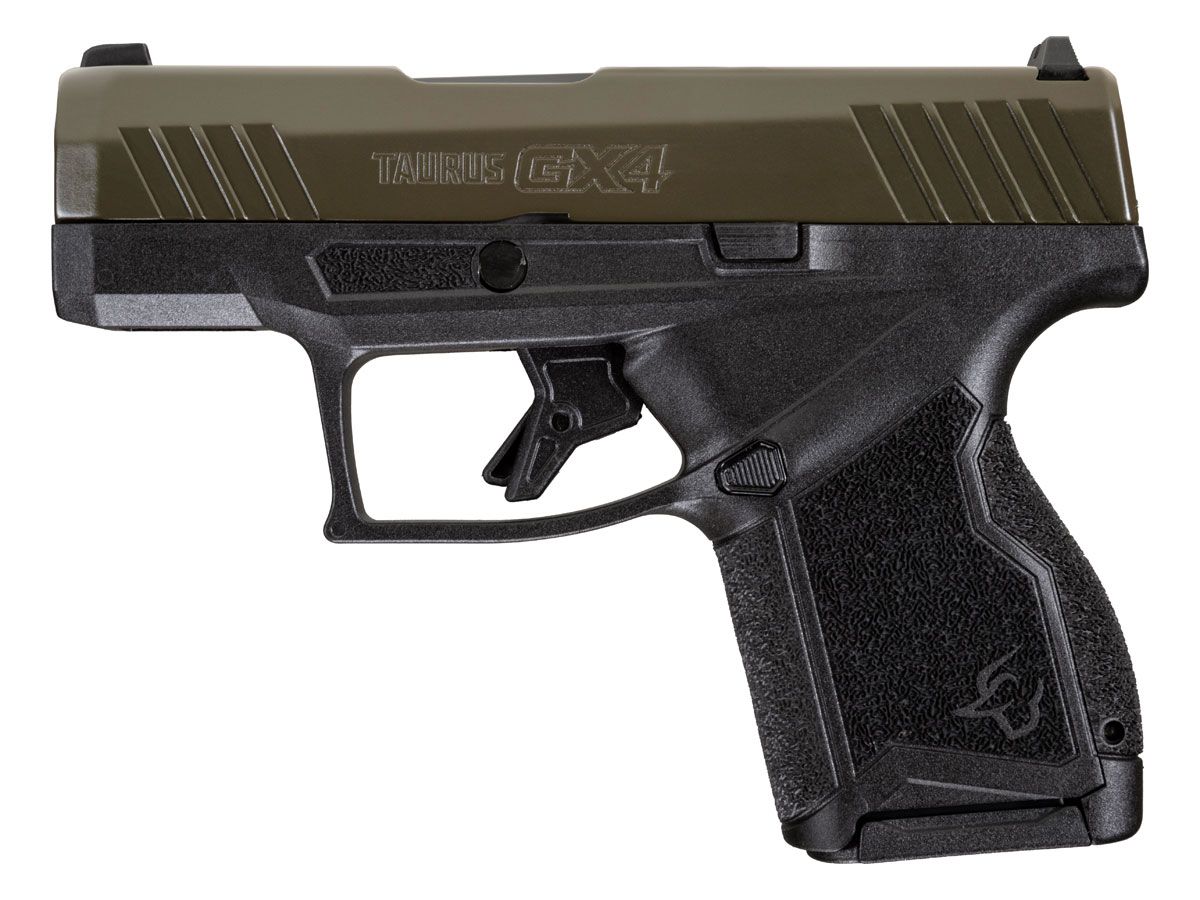 Taurus GX4 Micro-Compact Pistol 9mm 3.06" 11 Rounds Green Matte Finish