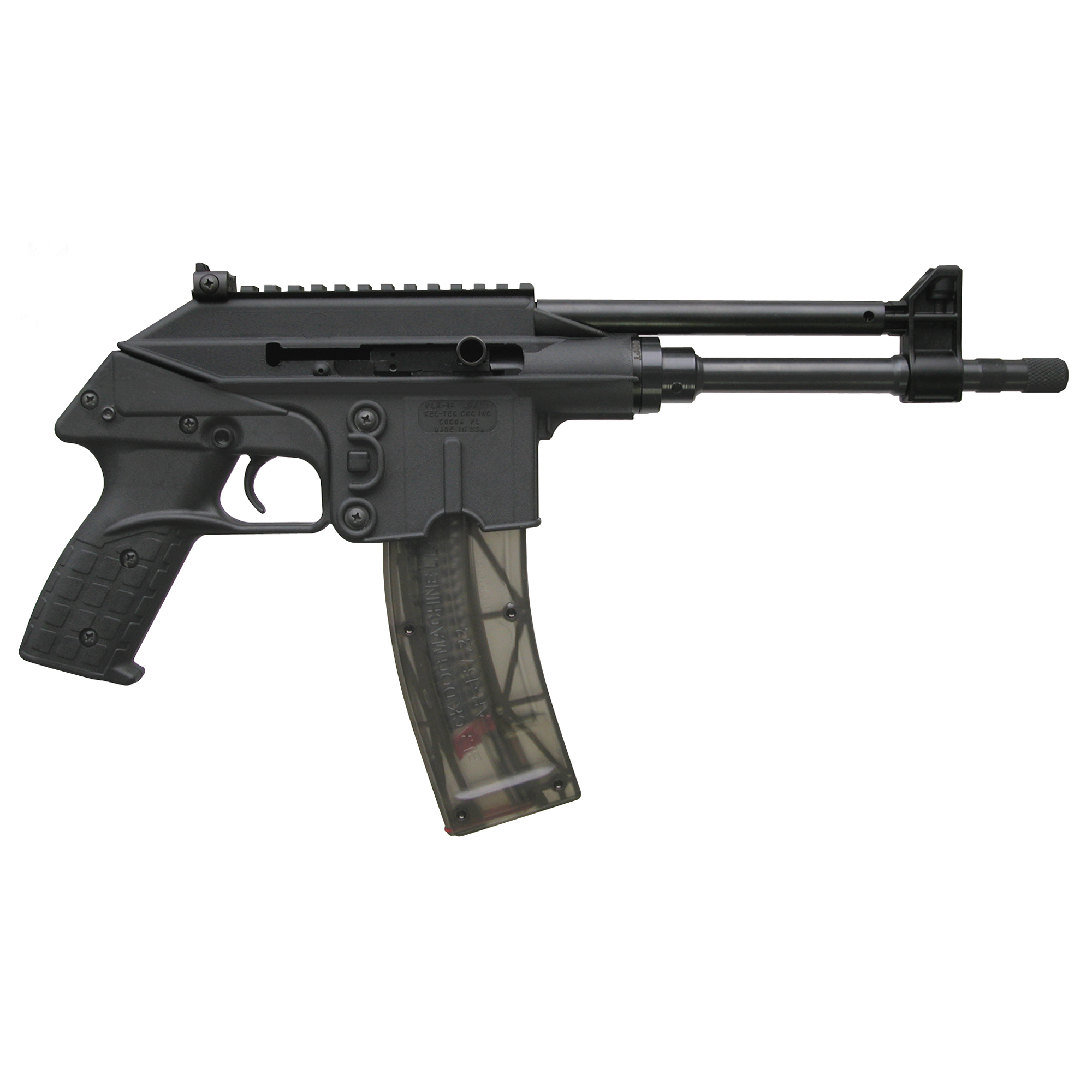 Kel-Tec PLR-22 .22 Long Rifle 10.2 in 26rd Black Finish