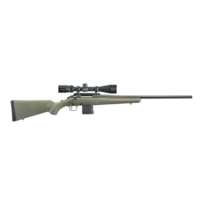 Ruger American Predator 204 Ruger 22" 10 Rounds Moss Green Synthetic