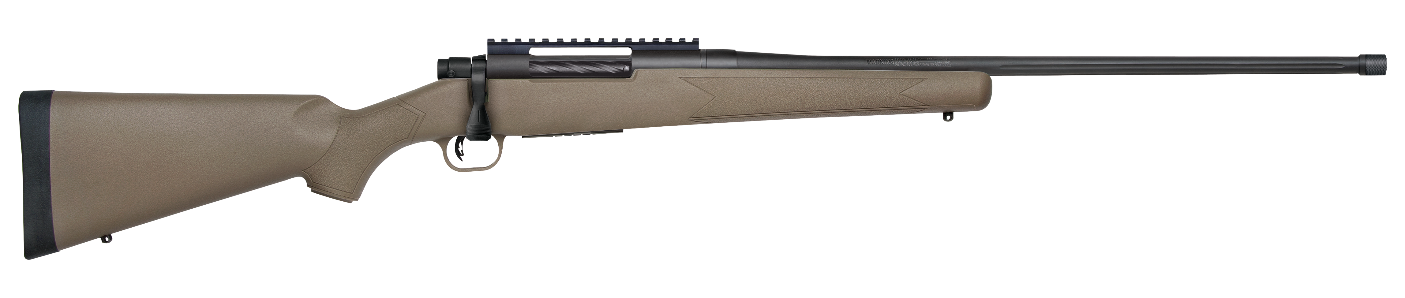 Mossberg Patriot Predator 7mm PRC 24 in 3 Rounds Tan 3rd FDE