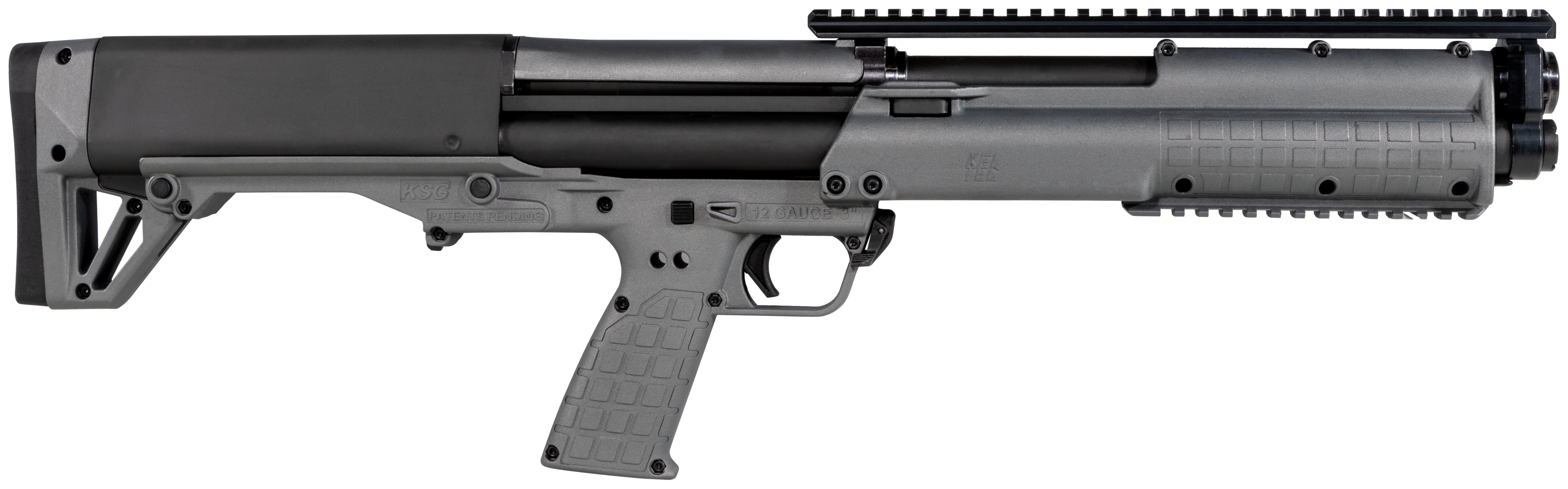 KelTec Ksg 12 Gauge 18.5in 14+1 Rounds Tactical Gray Bullpup Shotgun