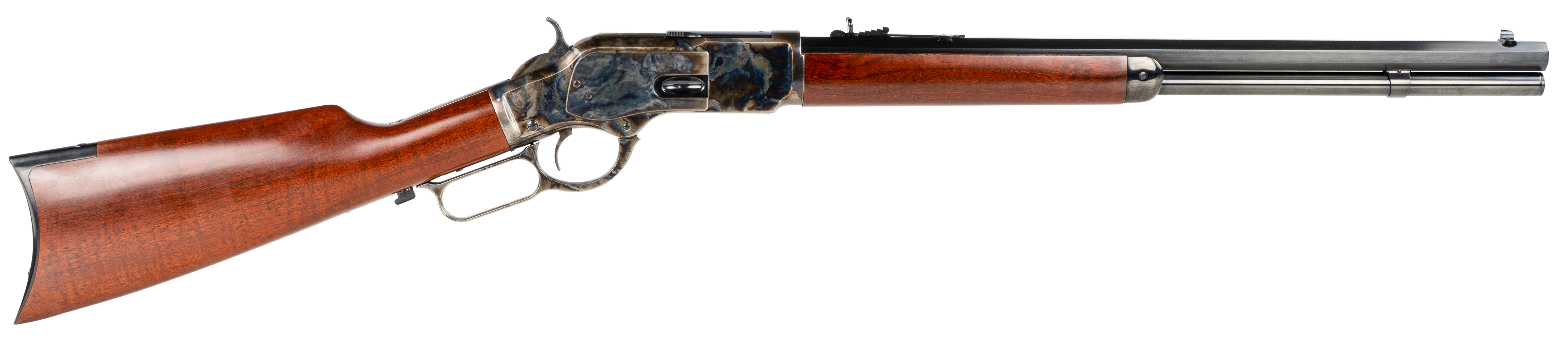 Taylors & Company 550173DE 1873 Taylor Tuned 357 Mag 10+1 20" Walnut Fixed Pistol Grip Stock Color Case Hardened