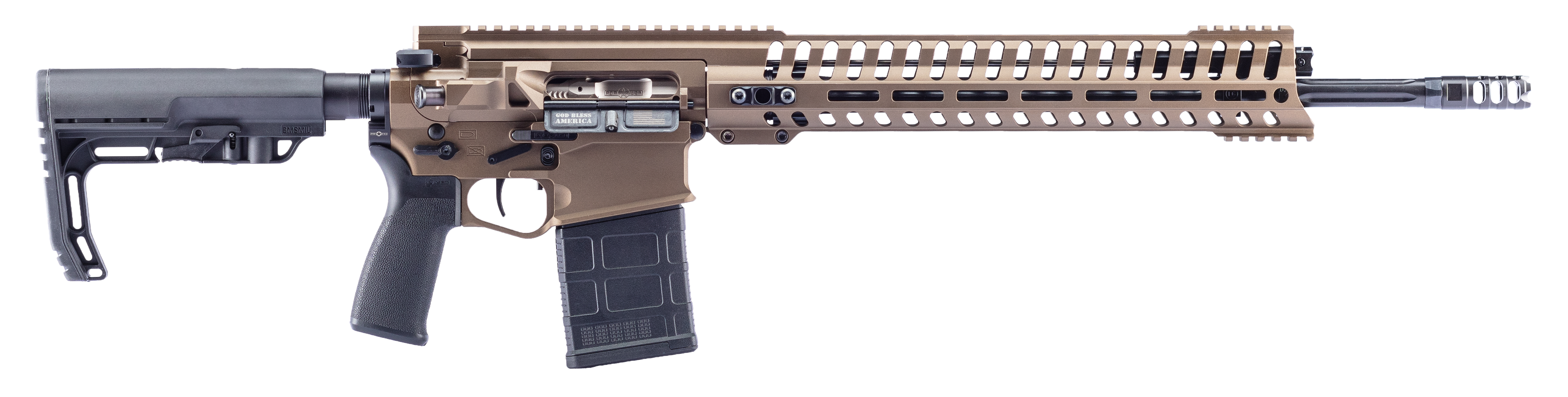 Patriot Ordnance Factory Revolution 308 Winchester 18.5in 20rd Burnt Bronze