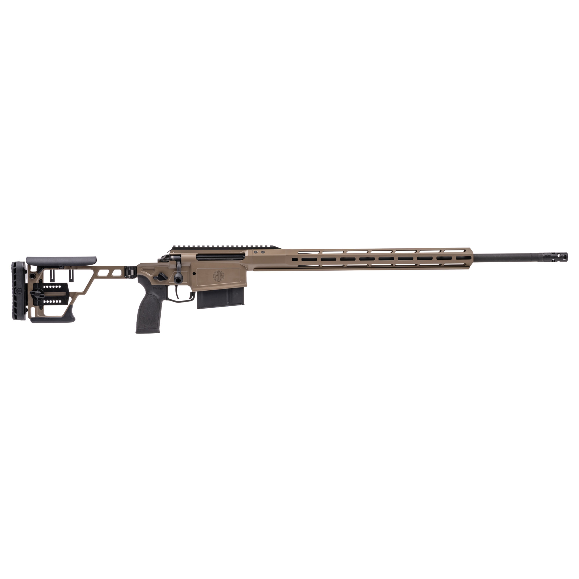 Sig Sauer Crossmag 300 Winchester Magnum 24in 6+1 Coyote Cerakote Threaded