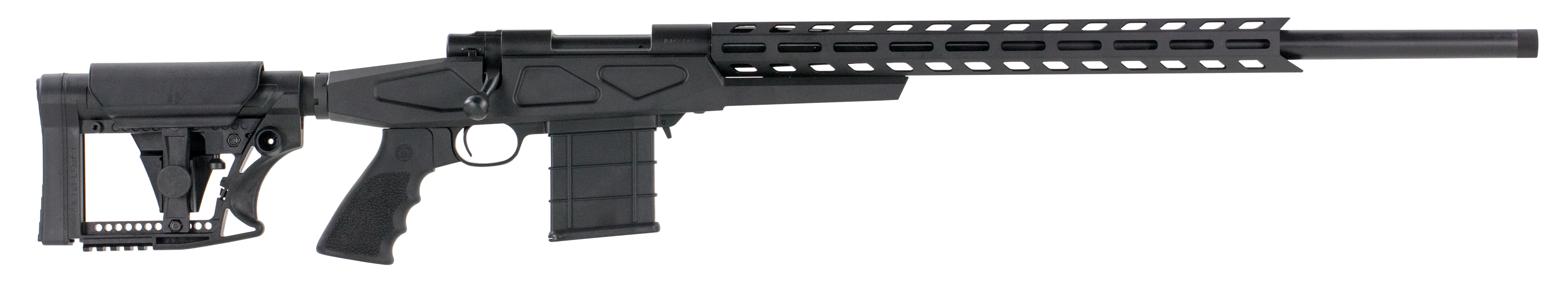 Howa HCRA73102 M1500 APC Chassis 308 Win 10+1 24" Heavy Threaded Barrel, 6 Position Luth-AR MBA-4 w/Aluminum Chassis Stock, Polymer Grip