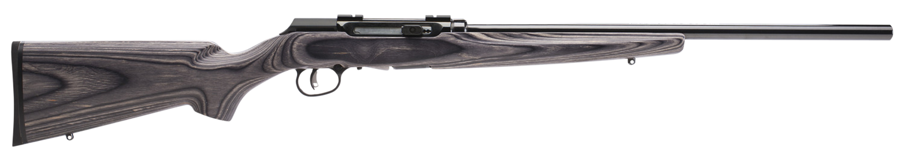 Savage A17 Target Sporter Rifle 17 HMR 22 Inch 10 Rounds Gray Laminate