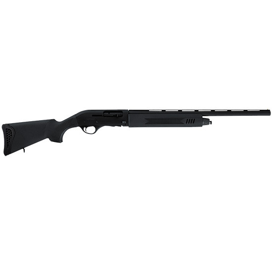 Escort HEPS2022051Y PS Youth 20 Gauge Semi-Auto 3" 4+1 22" Black Vent Rib Barrel, Black Anodized Grooved Aluminum Receiver, Adj LOP & Shim Black Synthetic Stock,