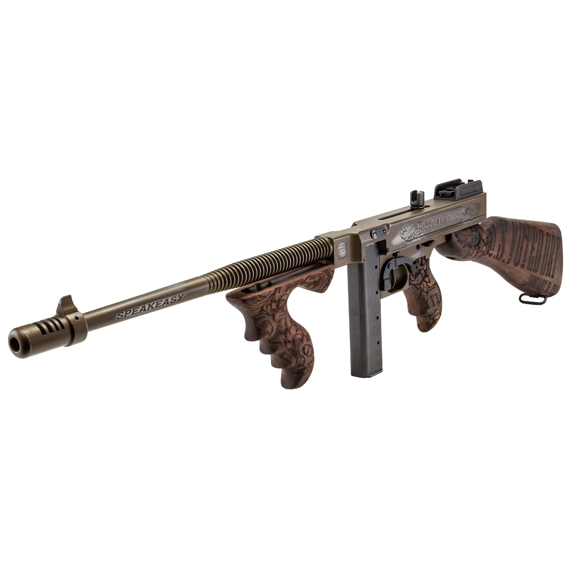 Auto-Ordnance Bootlegger Thompson 1927A-1 Carbine 45 ACP 16.5 in. Burnt Bronze 50 rd.