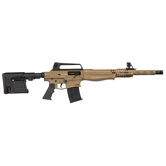 ESCORT SDX12 12GA, 18in. Barrel, 5rd, Black Stock & Pistol Grip - FDE