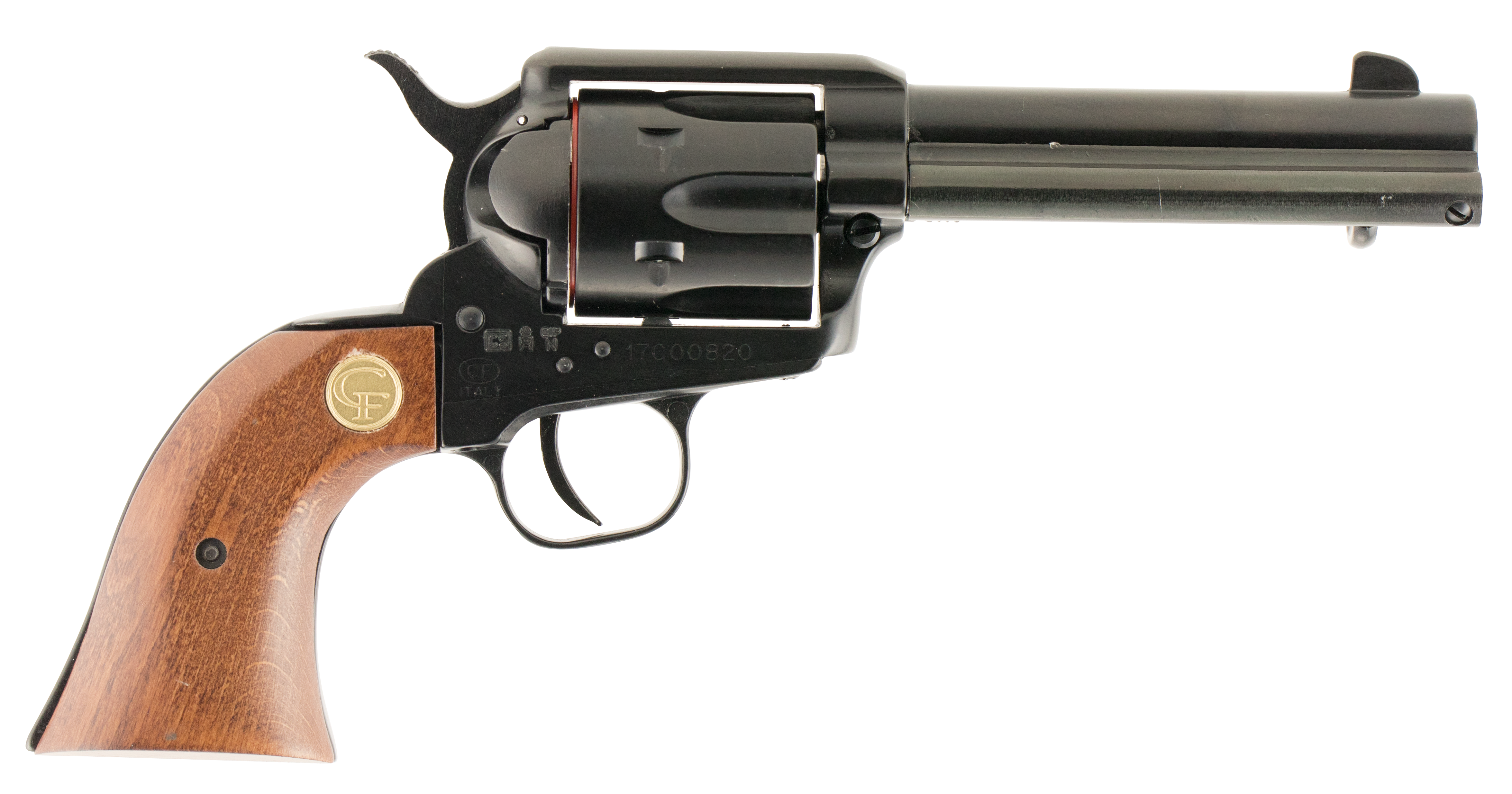 Chiappa 1873 22 Long Rifle, 4.75in. Barrel, 6rd - Black (340053)