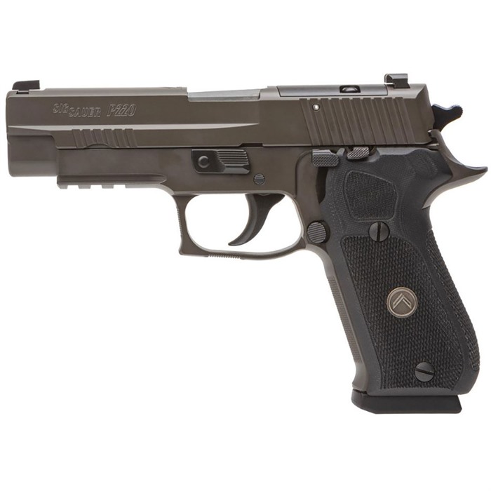 Sig Sauer P220 Elite 45 ACP 4.4 Inch 8 Round Nitron Stainless Steel Polymer Grip