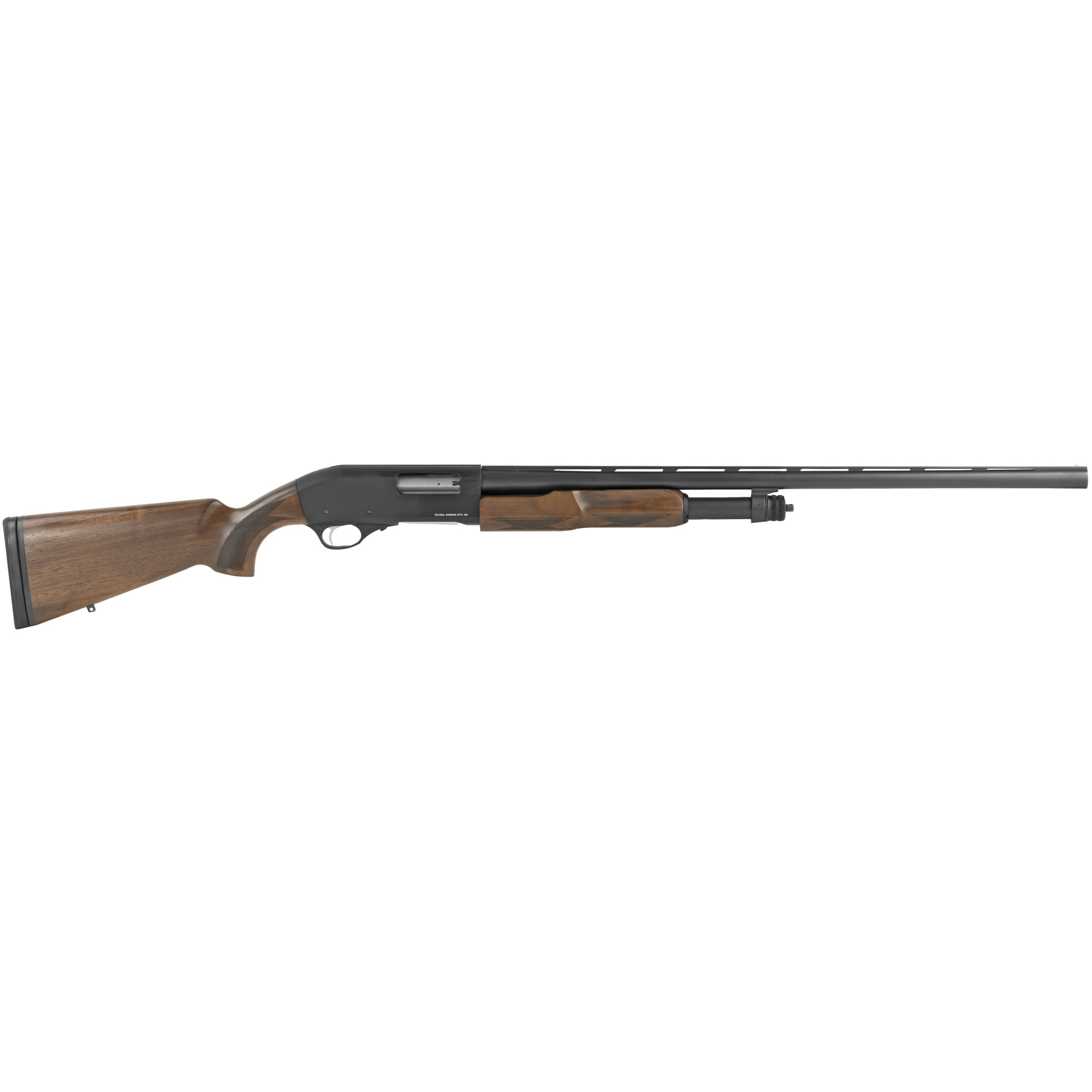 CZ 612 Field 12 Gauge 28in 4 Rounds Matte Barrel Satin Chrome Walnut Stock
