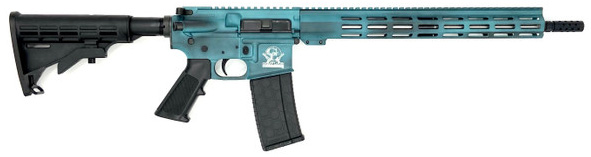 Great Lake Firearms GLFA AR-15 5.56x45mm NATO 16in 30rd Battleworn Teal