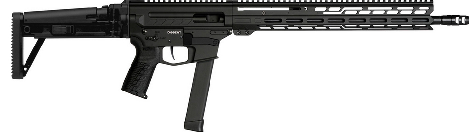 CMMG Dissent MkGs 9mm 16.1 33rd Armor Cerakote Pistol Caliber Carbine