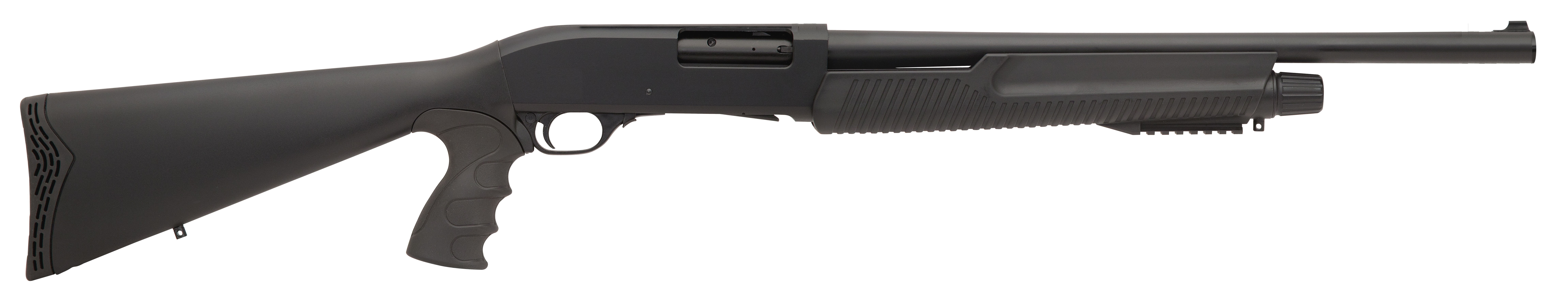 Ermox Pump 12ga 3 18.5 Pistol Grip Stock 5rd