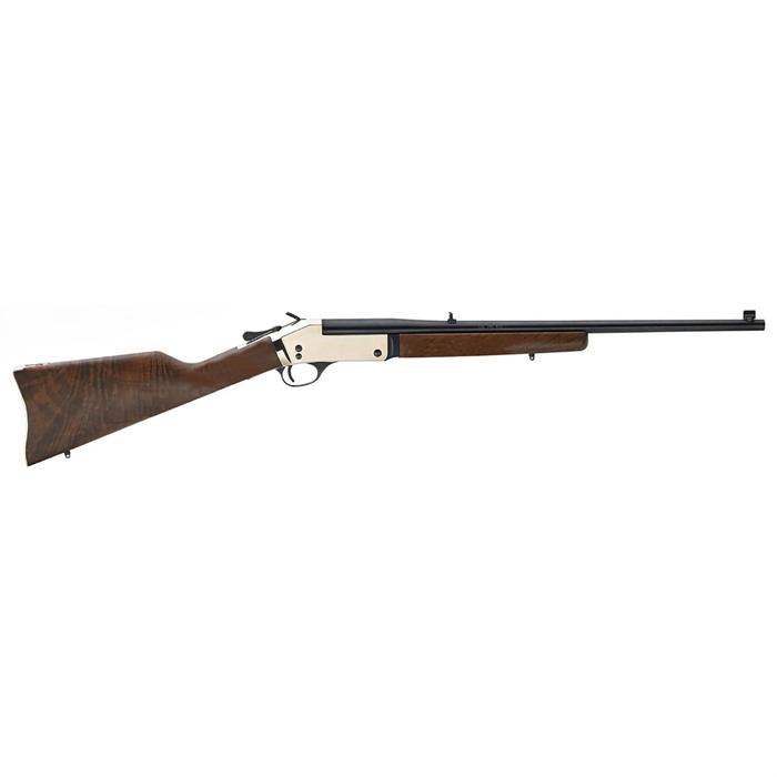 Henry H015B44 Single Shot 44 Remington Magnum 22 Inch Brass Finish Walnut