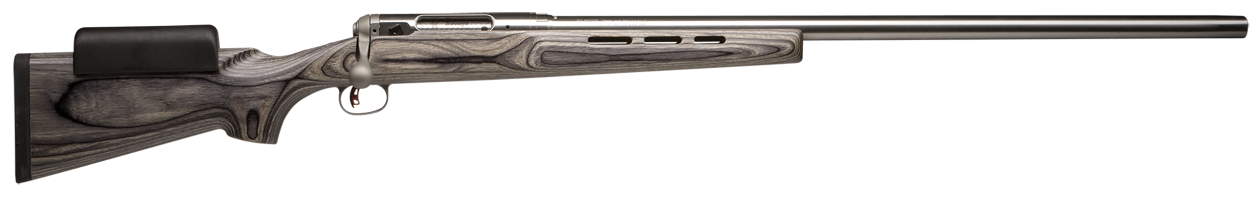 Savage Model 12 F/TR 223 Remington 30" 1 Stainless Steel Gray Laminate