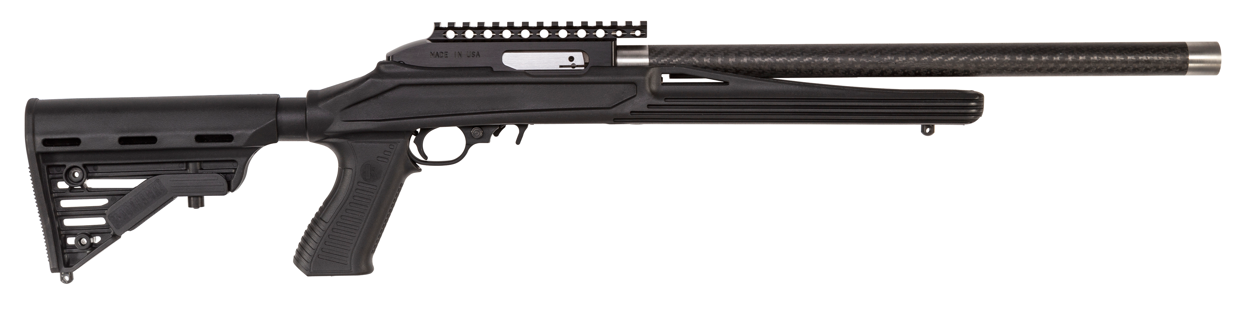 Magnum Research SSTB22G Magnum Lite SwitchBolt Full Size 22 LR 10+1 17" Black Carbon Steel/Threaded Barrel, Black w/Integral Scope Base Receiver, Black Fixed Pistol Grip Stock,