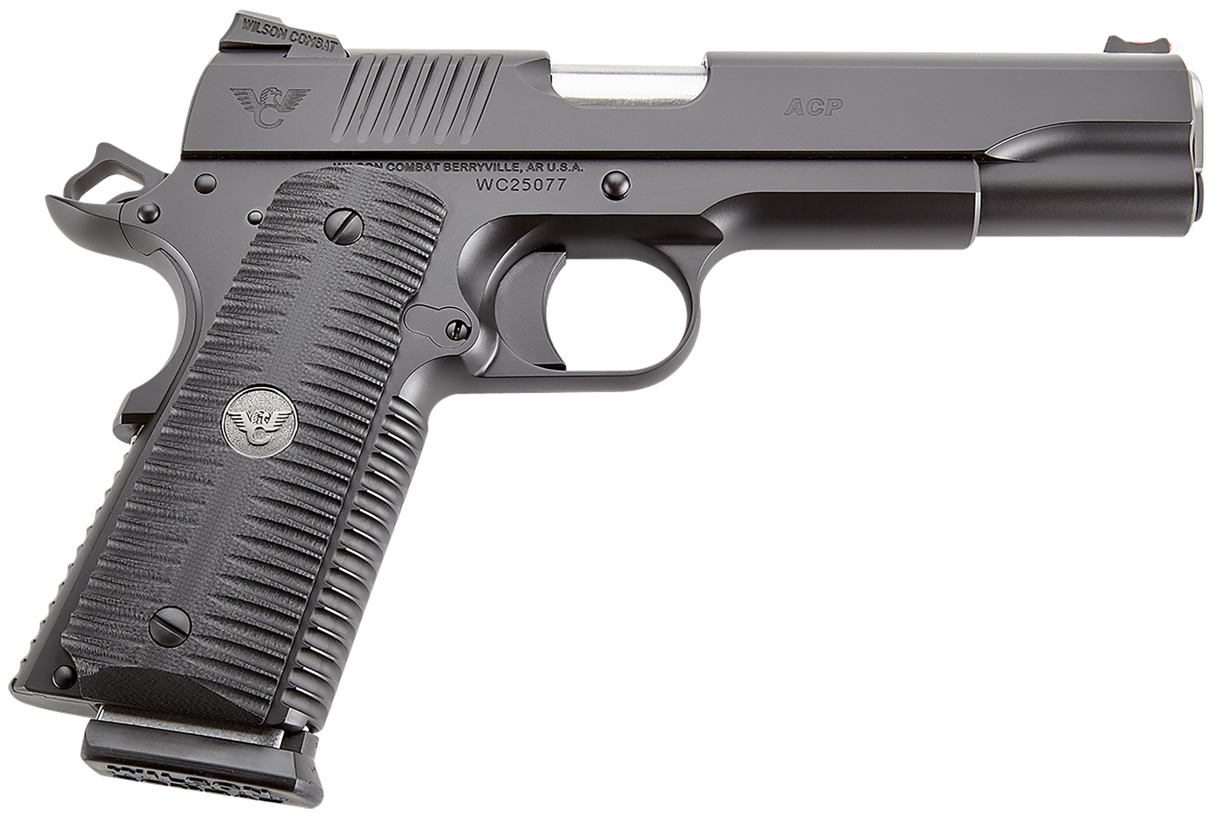 Wilson Combat ACPFS9A 9mm Luger 5 Inch 10 Rounds Armor-Tuff G10 Eagle Claw Grips