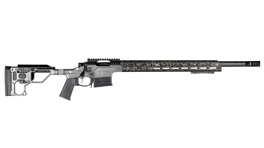 Christensen Arms 8010307402 Modern Precision  308 Win 24" Threaded Carbon Fiber Barrel 5+1, Black Nitride Finish, Tungsten Anodized Folding Stock, Polymer Grip