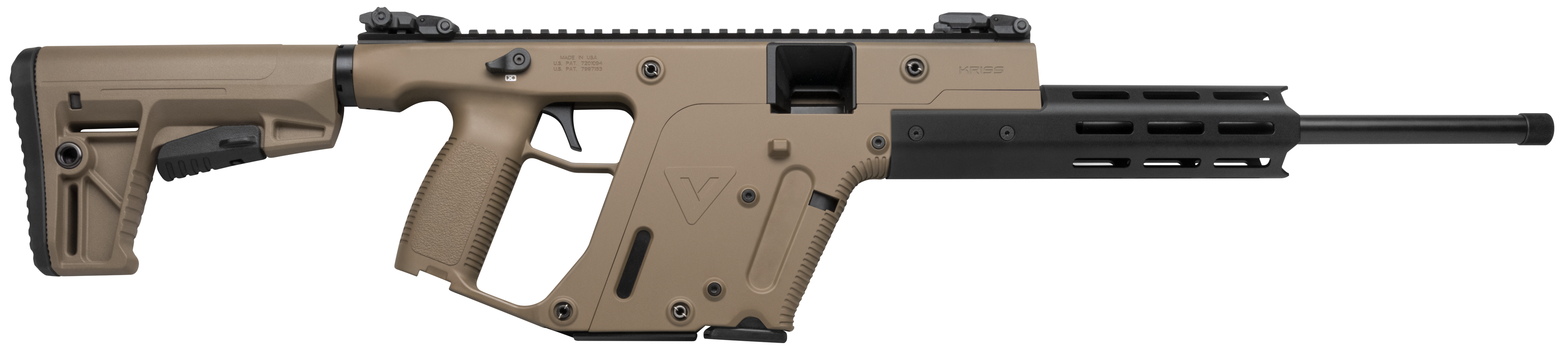 Kriss Vector 22 Gen II CRB 22 Long Rifle 16" 10 Rounds Flat Dark Earth Cerakote