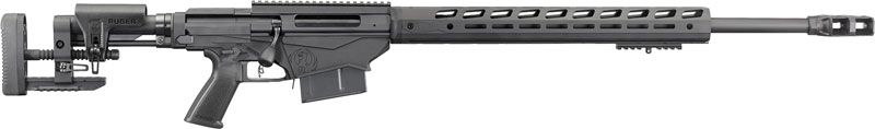 Ruger 18081 Precision  300 Win Mag 5+1 26" Heavy Contour Barrel with Magnum Muzzle Brake, Tunable Compensator, Type III Hard Coat Anodized Finish, Ruger Precision MSR Stock, Optics Ready