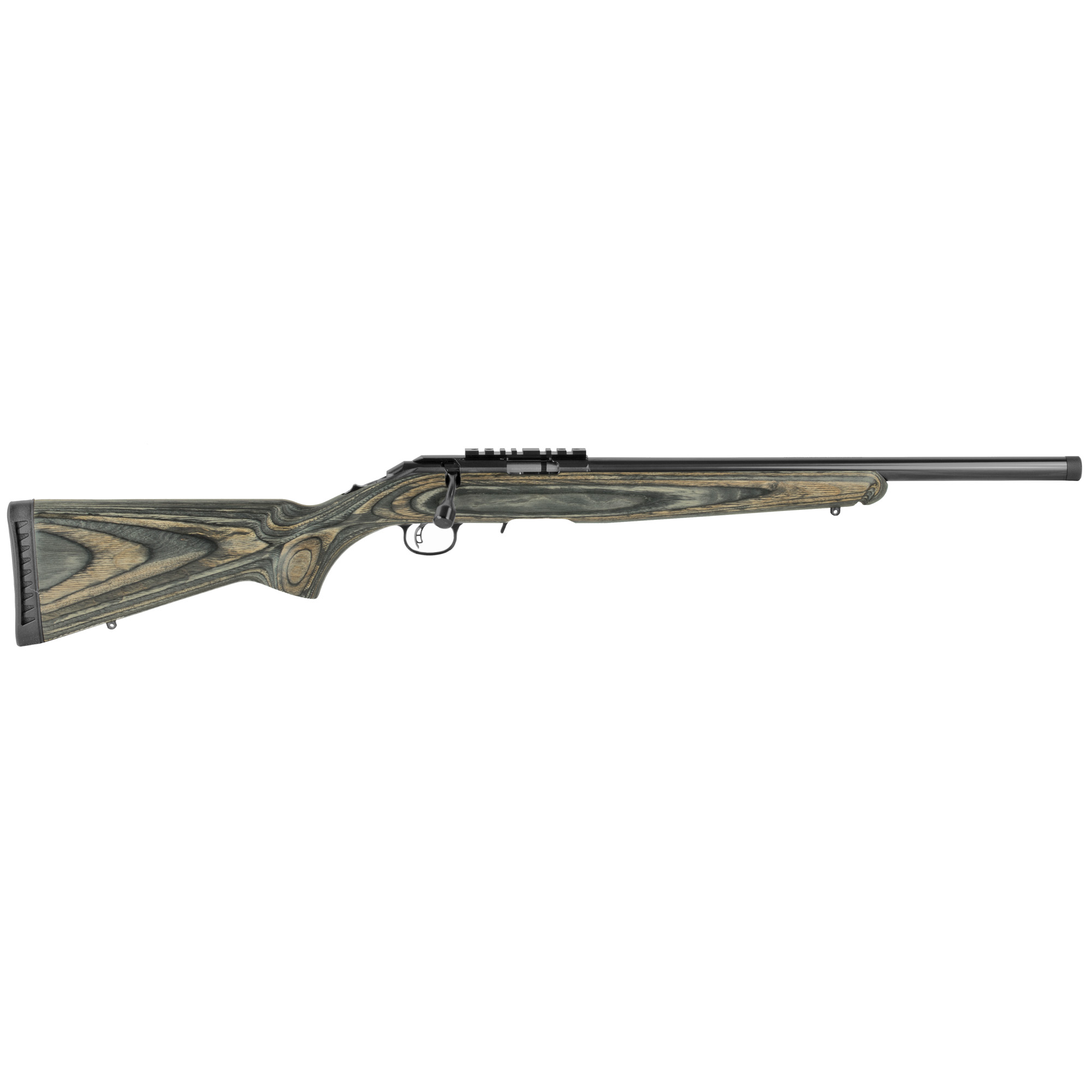 Ruger American Target 22 LR 18in 10+1 Blued Threaded Bull Laminate Right Hand