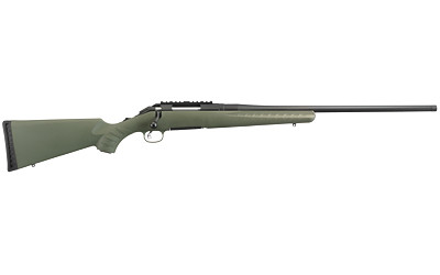 Ruger American Predator 22-250 22 inch 4 round Moss Green Matte Black Right Hand