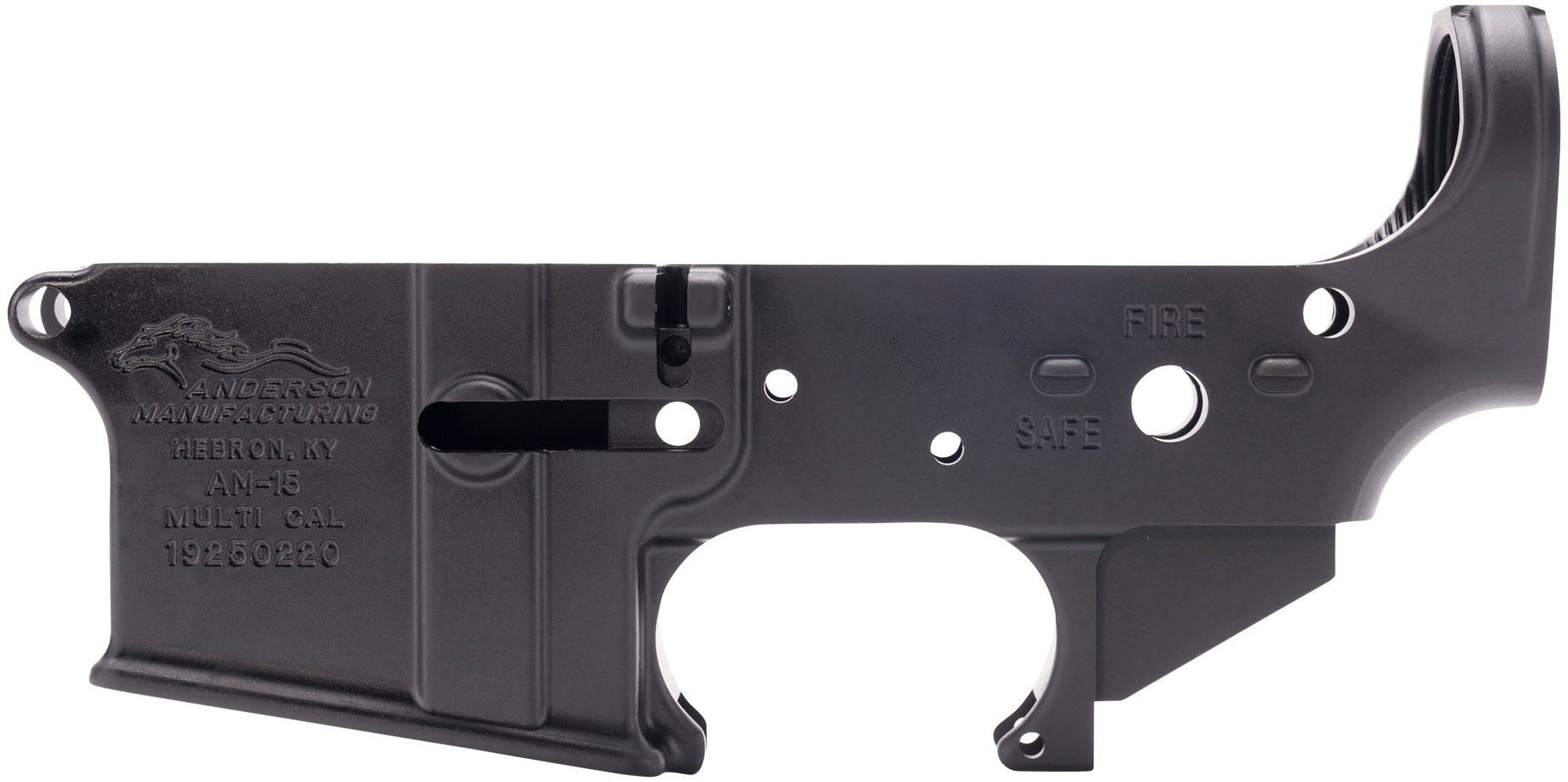 Anderson AM-15 Forged Stripped AR15 Lower Receiver - Black | Retail ...