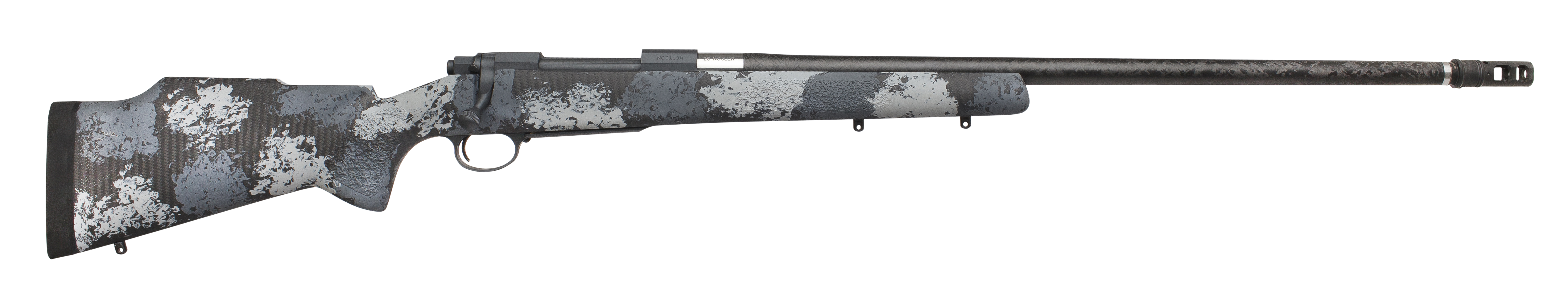 Nosler, M48 Long-Range Carbon, 33 Nosler, 26 in, 3+1, Sniper Gray Cerakote