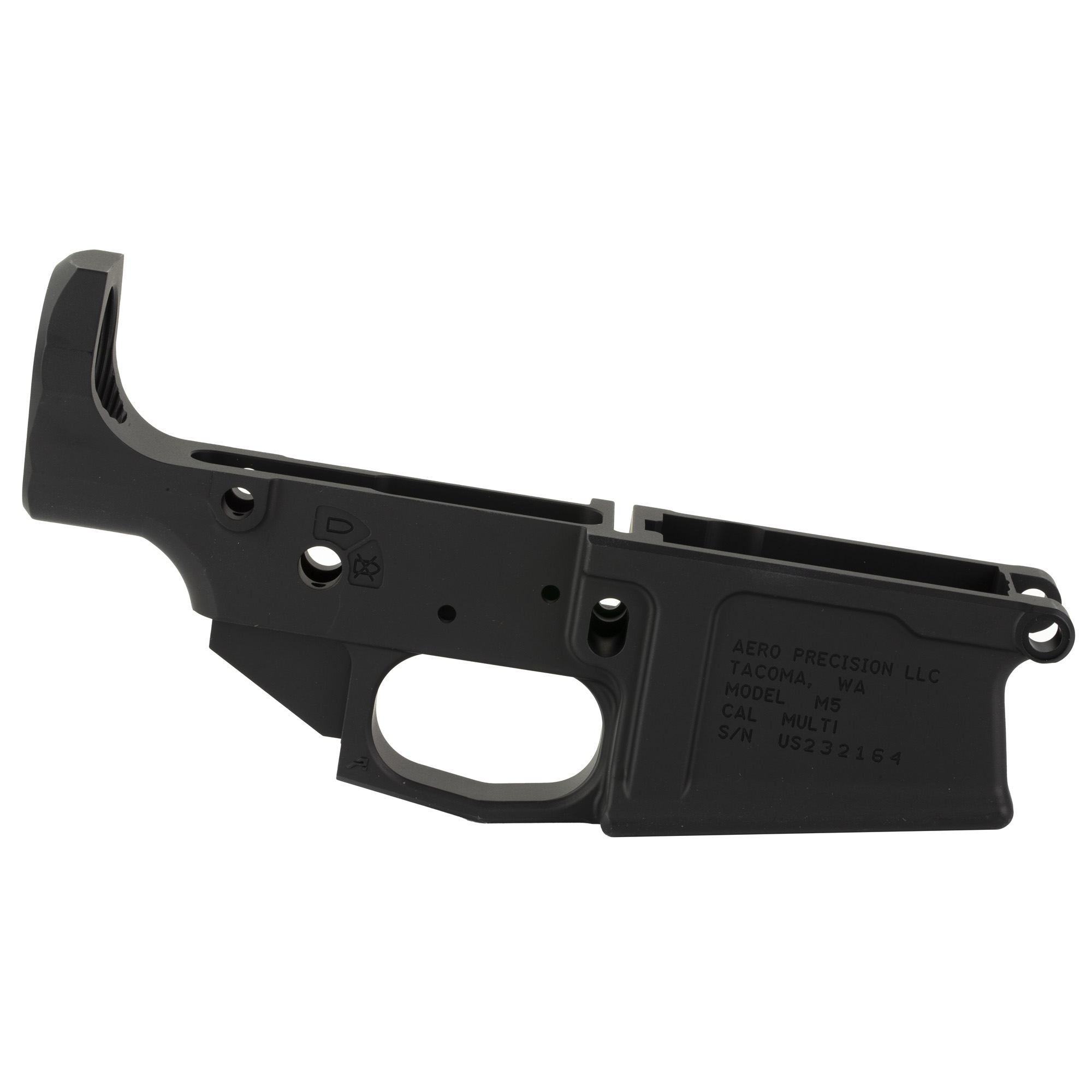 Aero Precision, M5 Forged Ar308 Lower, Multi-Caliber, Anodized Finish
