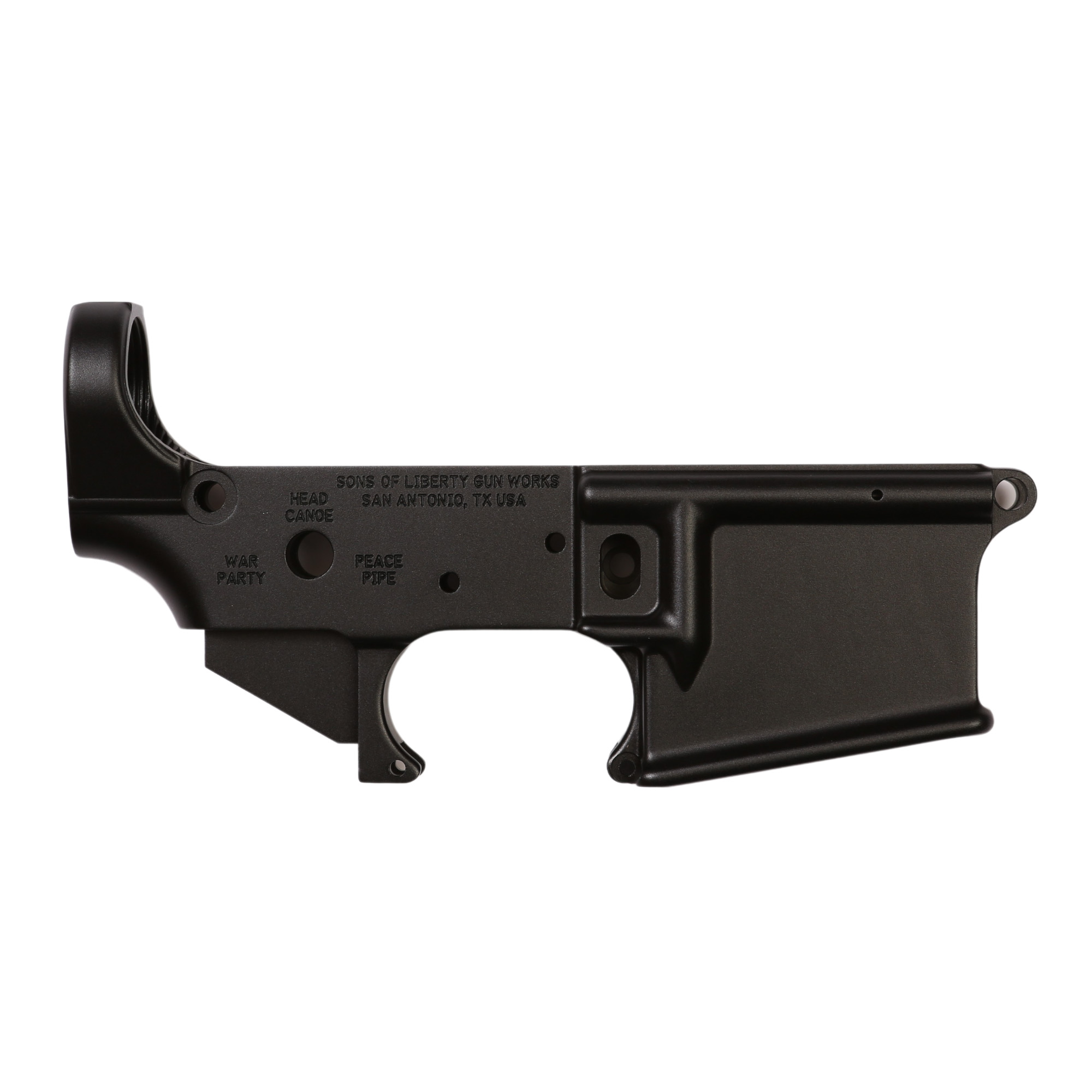 Sons of Liberty Gun Works Scalper Multi Caliber N/A Anodized Stripped Lower Receiver