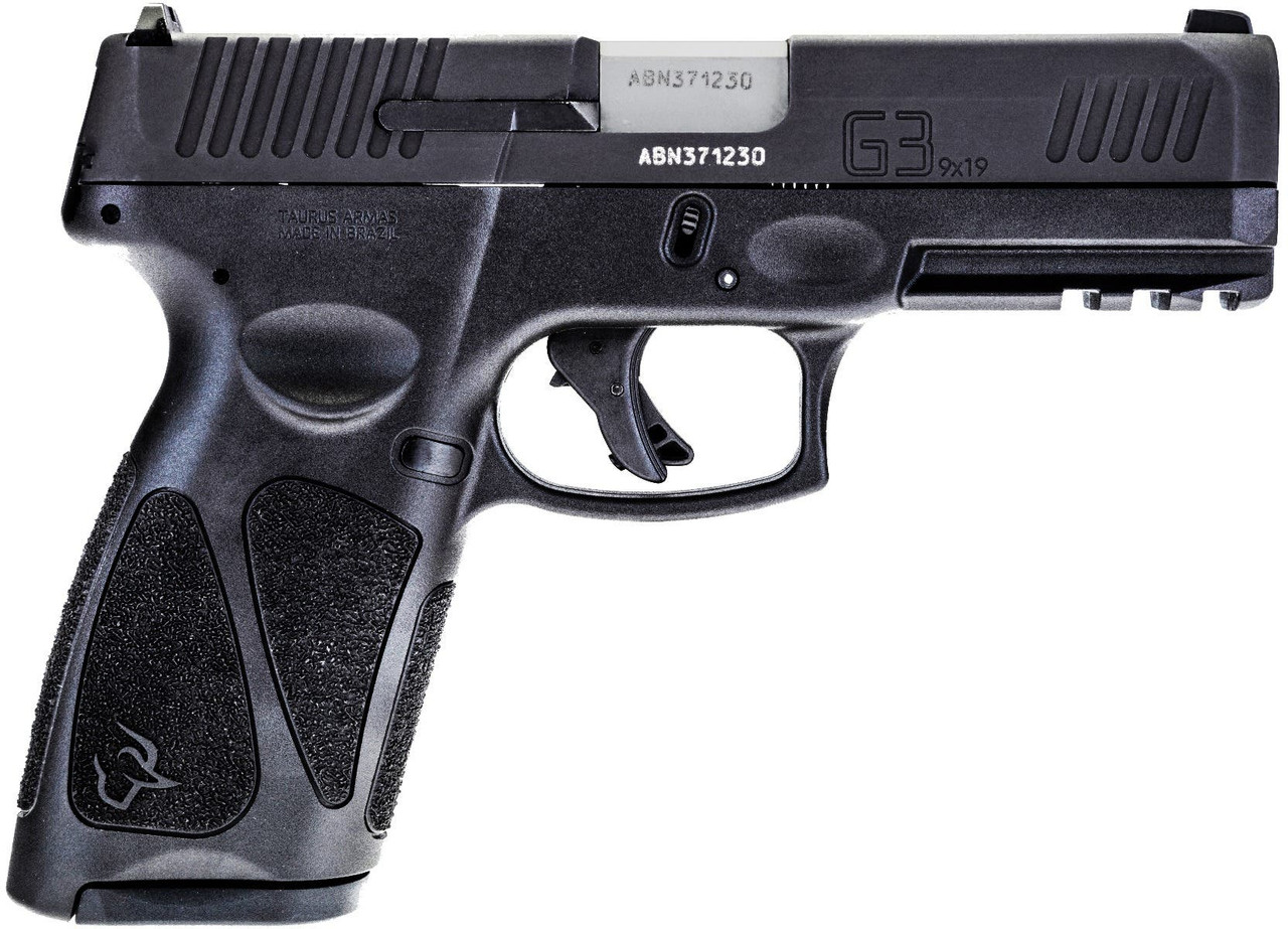 Taurus G3 Full Size Pistol - Black | 9mm | 4" Barrel | 17rd