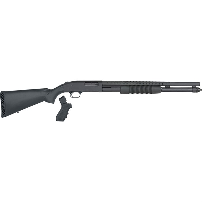 Mossberg 590 Persuader 12 Gauge 20 Inch 8 Rounds Blued Synthetic Pump Action
